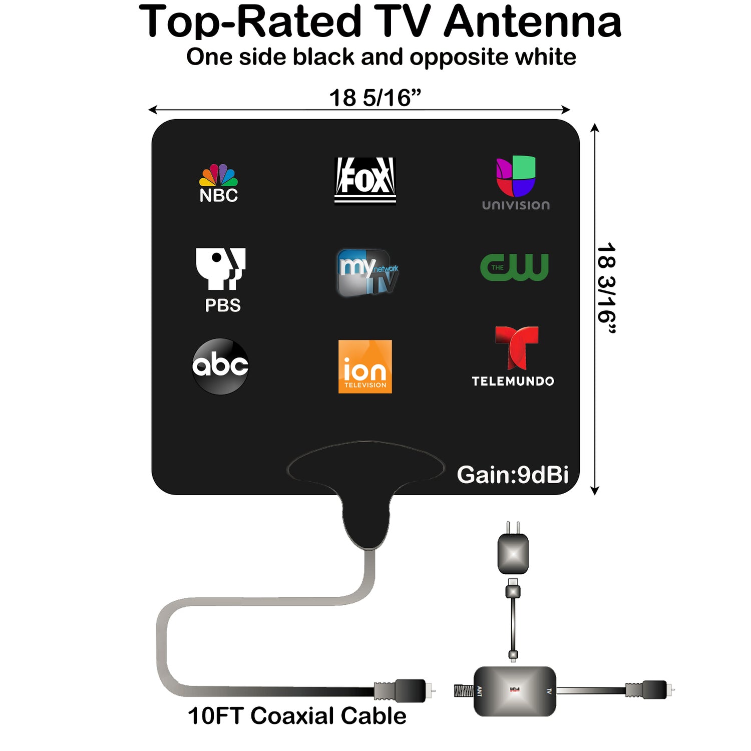 ANTENNA AND AMPLIFIER