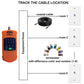 CTR-8, Coax Cable Ethernet Cable Mapper 8 way and Toner kit for testing cables up to 3000ft long